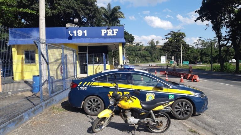 Detendo liberado na "saidinha do dia das mães" é preso com moto furtada em Rio Novo do Sul/ES.